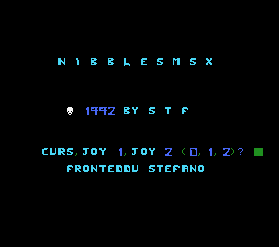 Nibbles MSX